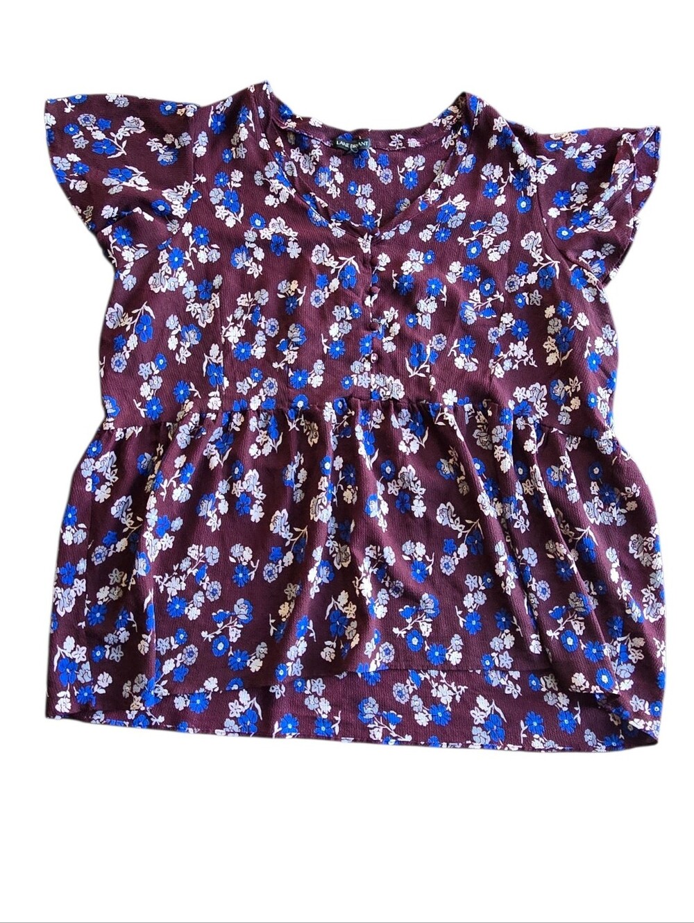 Lane Bryant Peplum Blouse